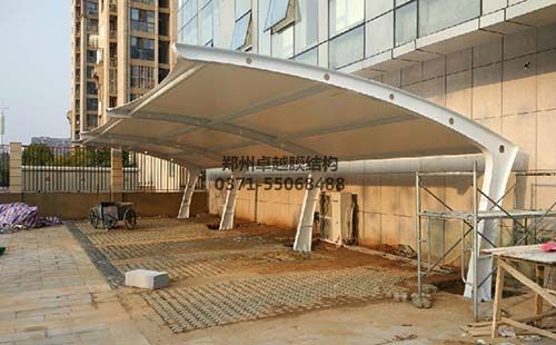 鄭州航空港實驗區人民法院膜結構車棚