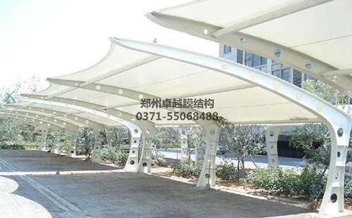 開封蘭考縣第人民醫院膜結構車棚
