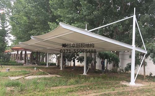 鶴壁淇縣電業局膜結構車棚