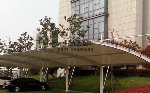 新鄭供電公司膜結構車棚