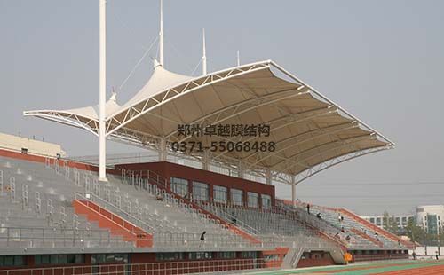 北京工業大學膜結構看臺頂棚
