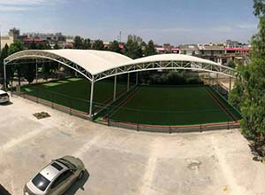 門球場膜結構頂棚/罩棚有哪些優點？(圖文)