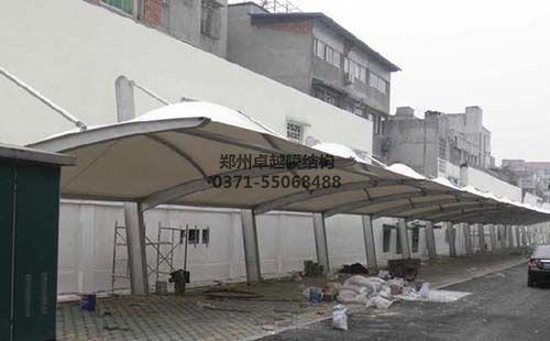 朔州府西苑小區膜結構車棚