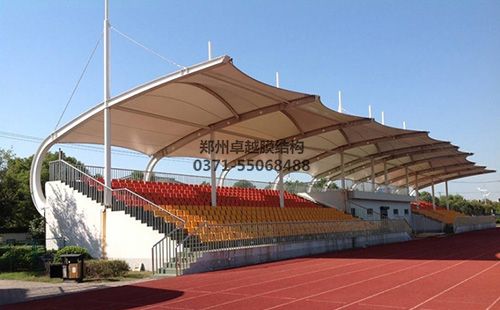 銅川工業高級技術學院膜結構看臺