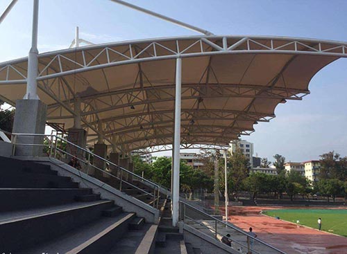 榆林學院膜結(jié)構看臺