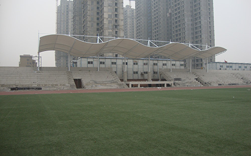 鄭州輕工業學院膜結構看臺