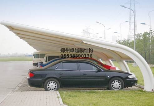 長沙膜結構車棚【華潤湖南醫藥等】施工案例