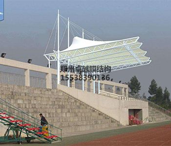 朔州<font color='red'>膜結構看臺</font>【朔州職業技術學院等】設計施工案例