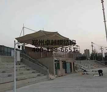 平涼<font color='red'>膜結構看臺</font>【平涼大學等】設計施工案例