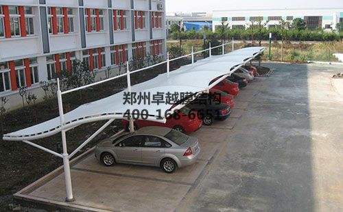 遼陽<font color='red'>膜結構車棚</font>【遼陽市凈水廠等】等案例總結