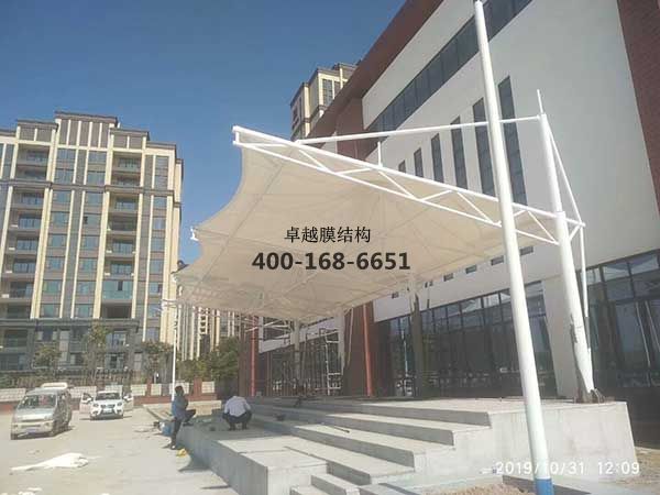 鄭州市中牟白沙鎮金林路小學膜結構看臺