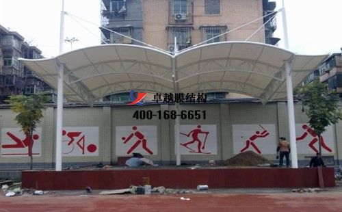 太原<font color='red'>膜結構看臺</font>/觀景臺【太原美特翔科技有限公司等】設計施工案例