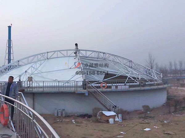 陽泉膜結構污水池封閉專業生產廠家 　　