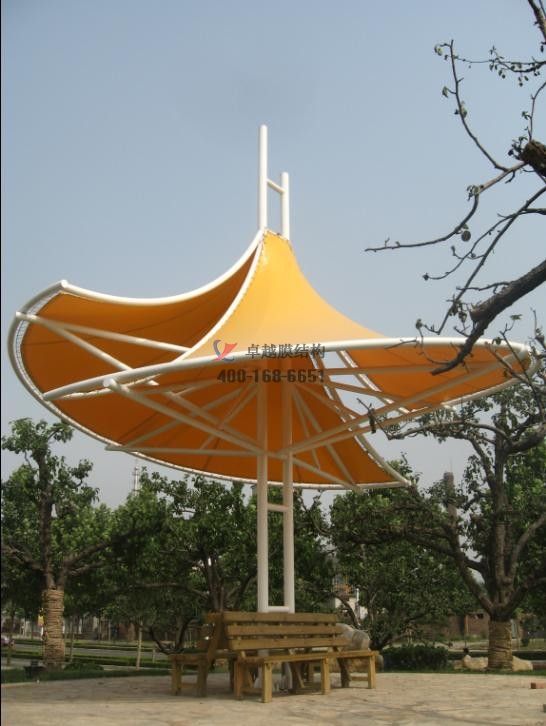 黃岡張拉<font color='red'>膜結構景觀</font>設計施工【案例圖片】