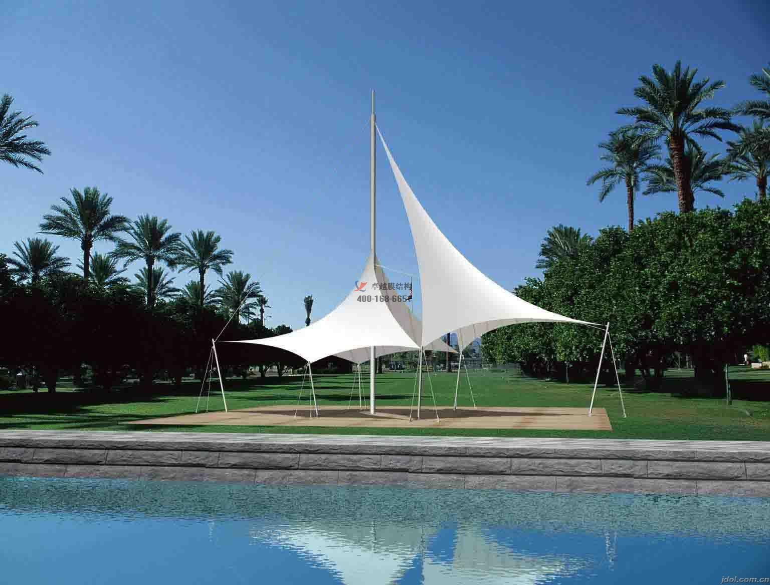 棗莊景觀<font color='red'>張拉膜結(jié)構(gòu)</font>遮陽(yáng)棚【生產(chǎn)廠家】