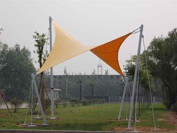 銅陵景觀<font color='red'>張拉膜結構</font>遮陽棚【生產廠家】