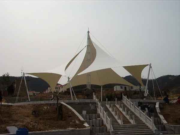 黔南張拉<font color='red'>膜結(jié)構(gòu)景觀</font>設(shè)計(jì)施工【案例圖片】