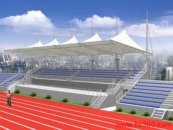 紹興市張拉膜看臺【工程案例】專業生產廠家