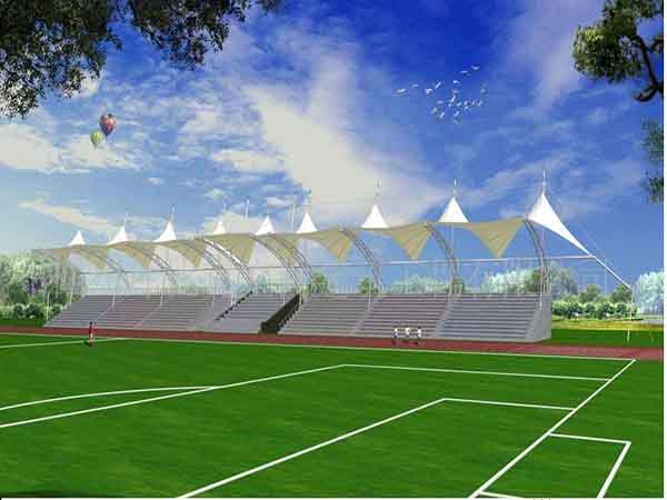 景德鎮市張拉膜看臺【工程案例】專業生產廠家