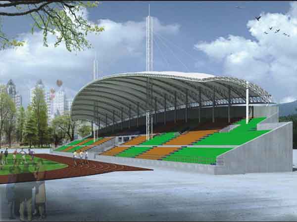 新余市張拉膜看臺【工程案例】專業生產廠家