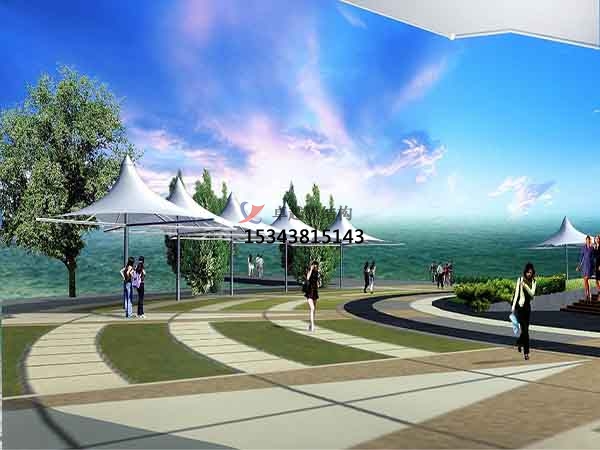 來(lái)賓張拉<font color='red'>膜結(jié)構(gòu)景觀(guān)</font>設(shè)計(jì)施工【案例圖片】