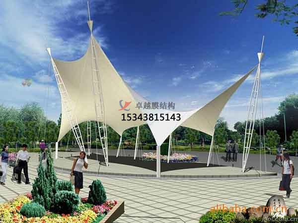 宜春<font color='red'>張拉膜結(jié)構(gòu)</font>景觀設(shè)計施工【案例圖片】