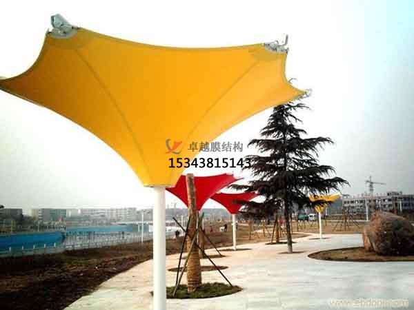汕頭景觀<font color='red'>張拉膜結構</font>遮陽棚【生產廠家】