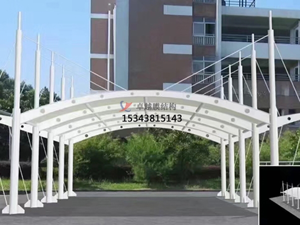 長春<font color='red'>膜結構車棚</font>【生產廠家】