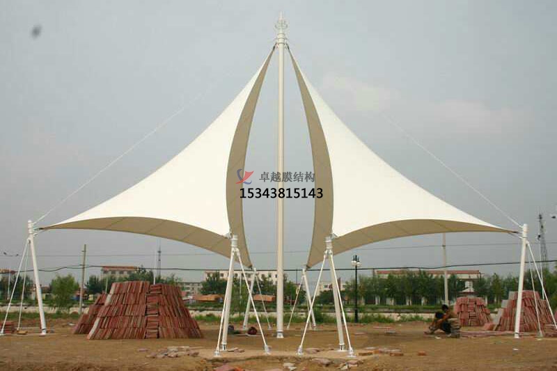 濟南<font color='red'>膜結構景觀</font>【設計生產】