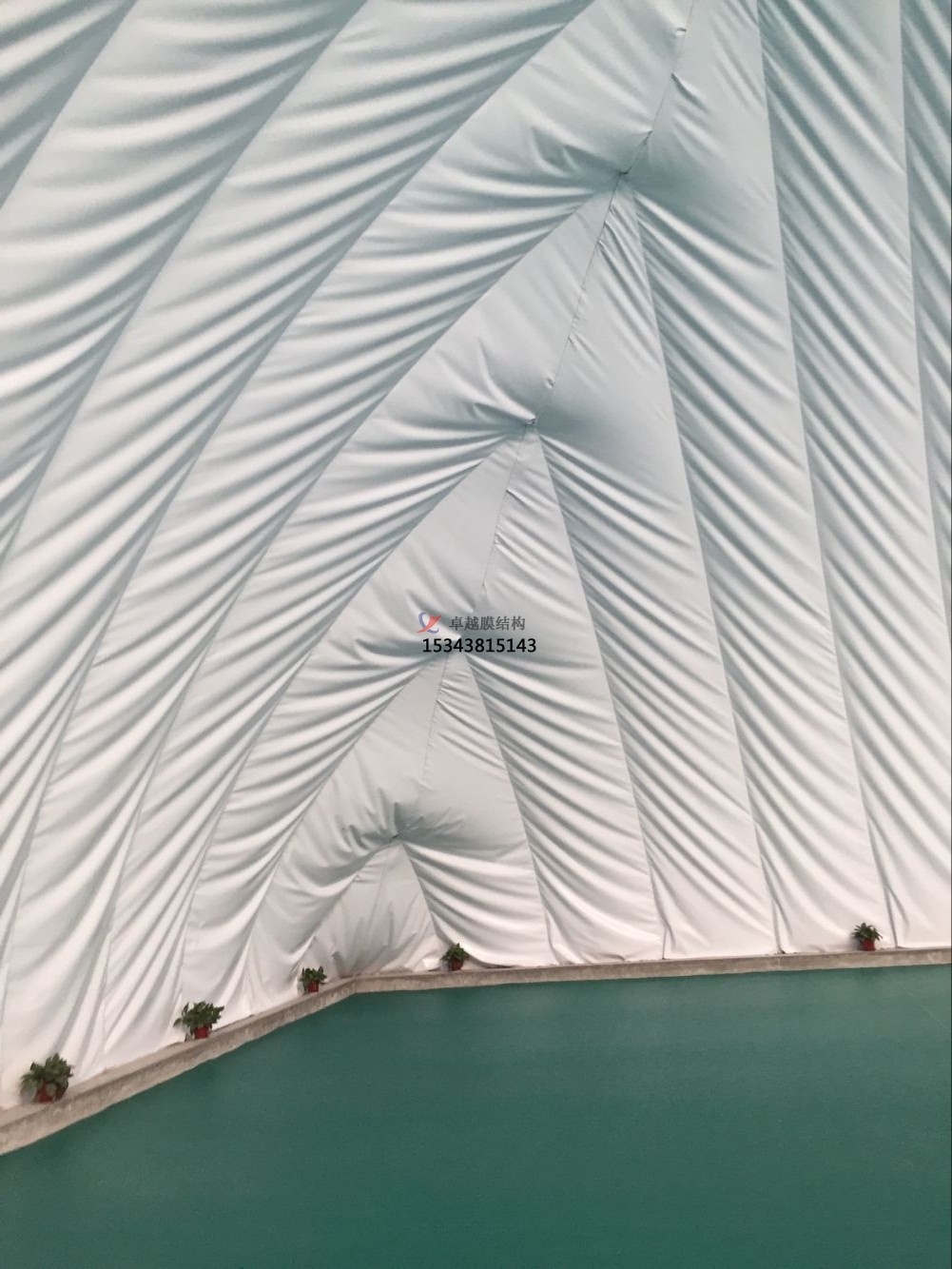 平涼氣膜膜結構罩棚設計公司/羽毛球/網球場【生產廠家】