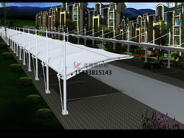 宜賓膜結構專業生產【膜結構車棚】　