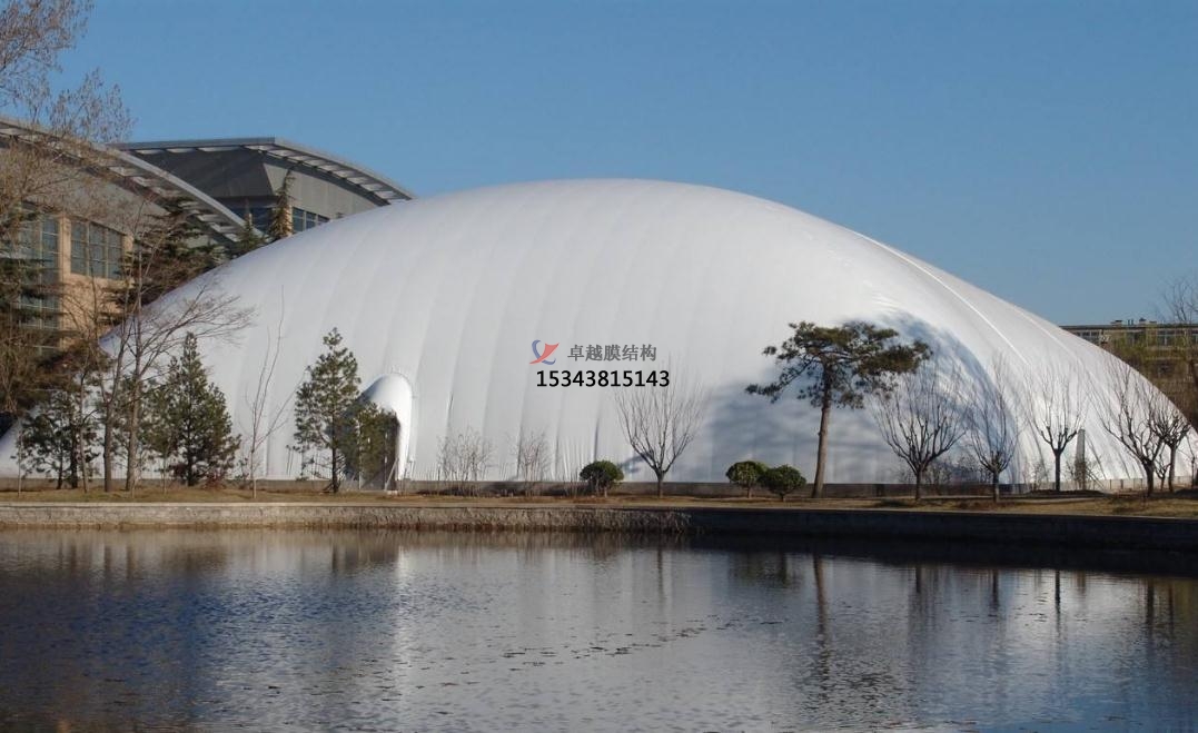 伊犁市體育場游泳館充氣膜膜結構【設計施工】