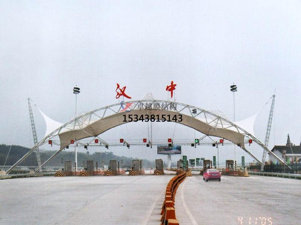 南昌膜結構收費站【專業安裝團隊】