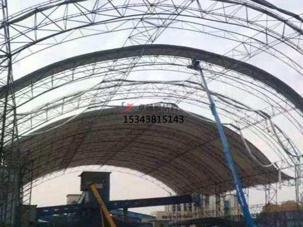 塔城市煤棚充氣膜結構設計【施工案例】