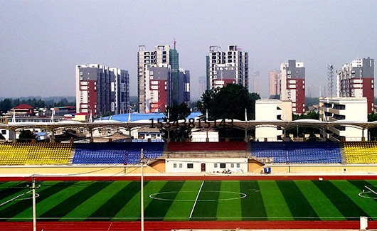 晉城衛校操場膜結構看臺