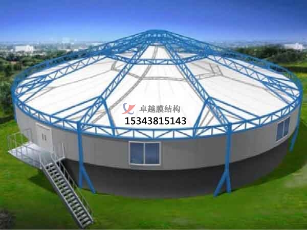 如何判斷安裝好的污水池反吊膜質量合格？【河南膜結構】