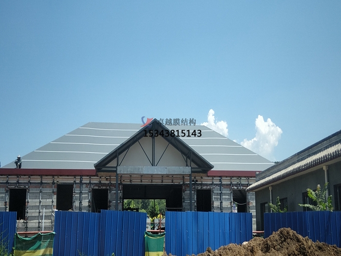 承德磬錘峰景區游客服務中心雙層膜結構