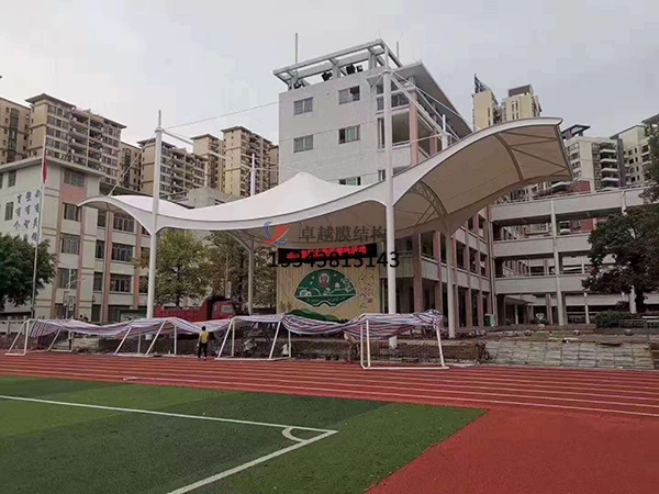 新鄉實驗中學膜結構看臺