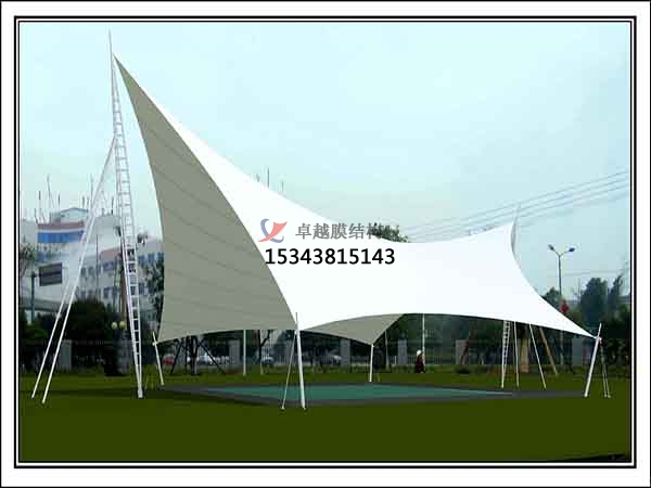 石家<font color='red'>張拉膜結構</font>景觀