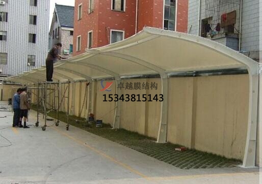 西安商業廣場雨棚搭建