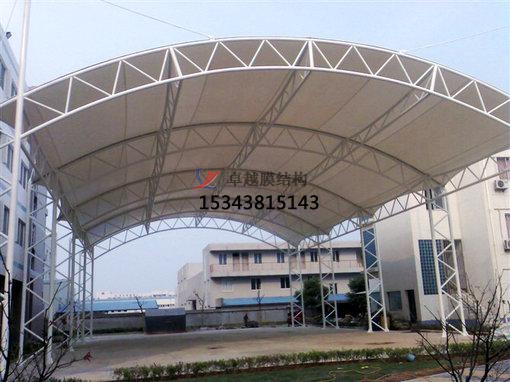 新鄉門球場膜結構罩棚安裝