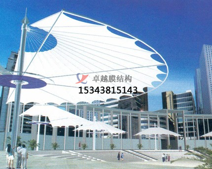 商業街膜結構材質一般可以用多久？