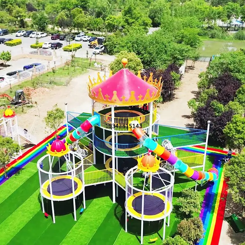 鶴壁景區極限旱滑游樂場彩色張拉膜銷售