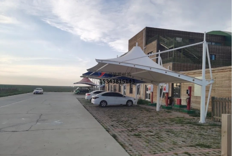 洛陽<font color='red'>膜結構公司</font>洛陽機動車棚【專業廠家】
