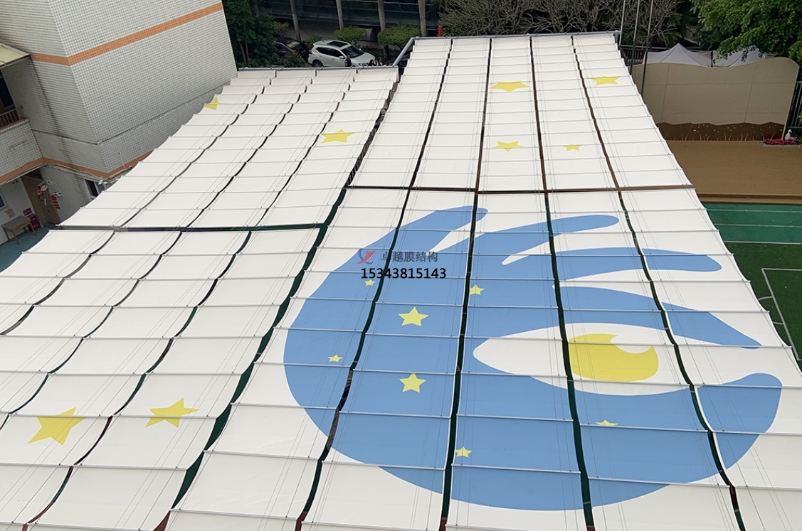 保定幼兒園膜結構遮陽棚——保定膜結構公司【專業廠家】