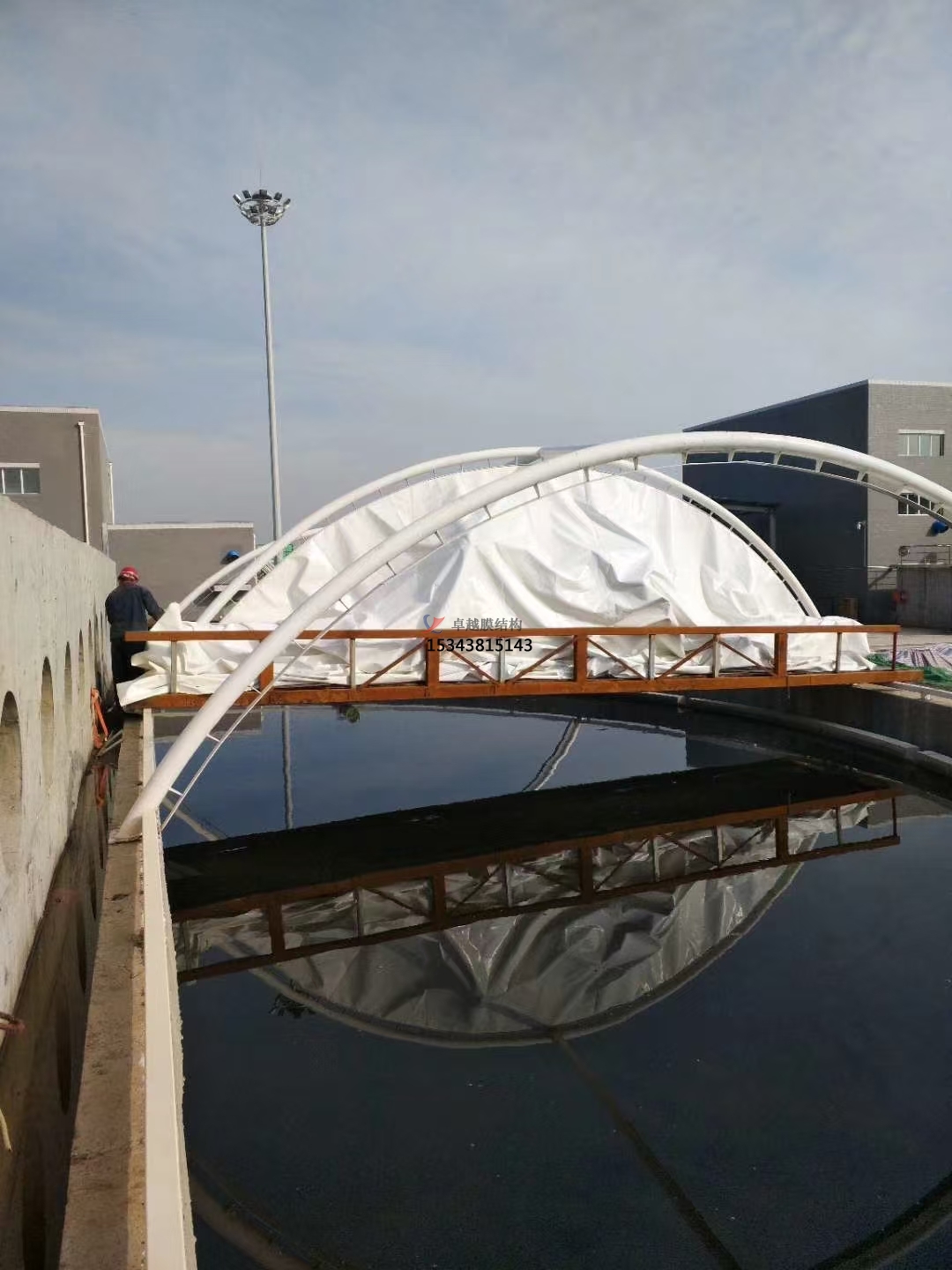永州污水池封閉罩——永州<font color='red'>膜結構公司</font>【專業廠家】