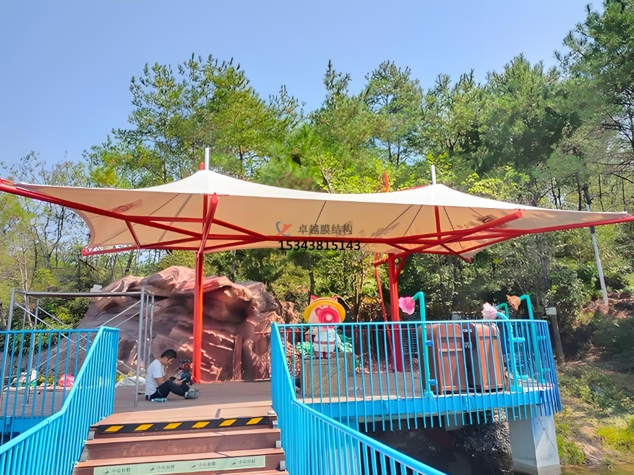 潛江游樂場膜結構遮陽棚——潛江膜結構公司專業廠家