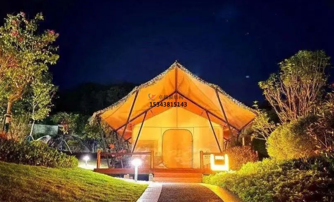 天門戶外帳篷酒店——天門膜結構公司專業廠家
