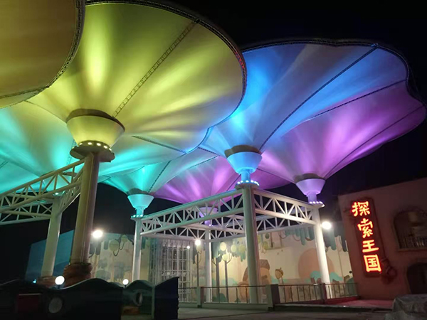 PVC膜材、PVDF膜材料、ETFE膜材、PTFE膜結(jié)構(gòu)有什么區(qū)別？