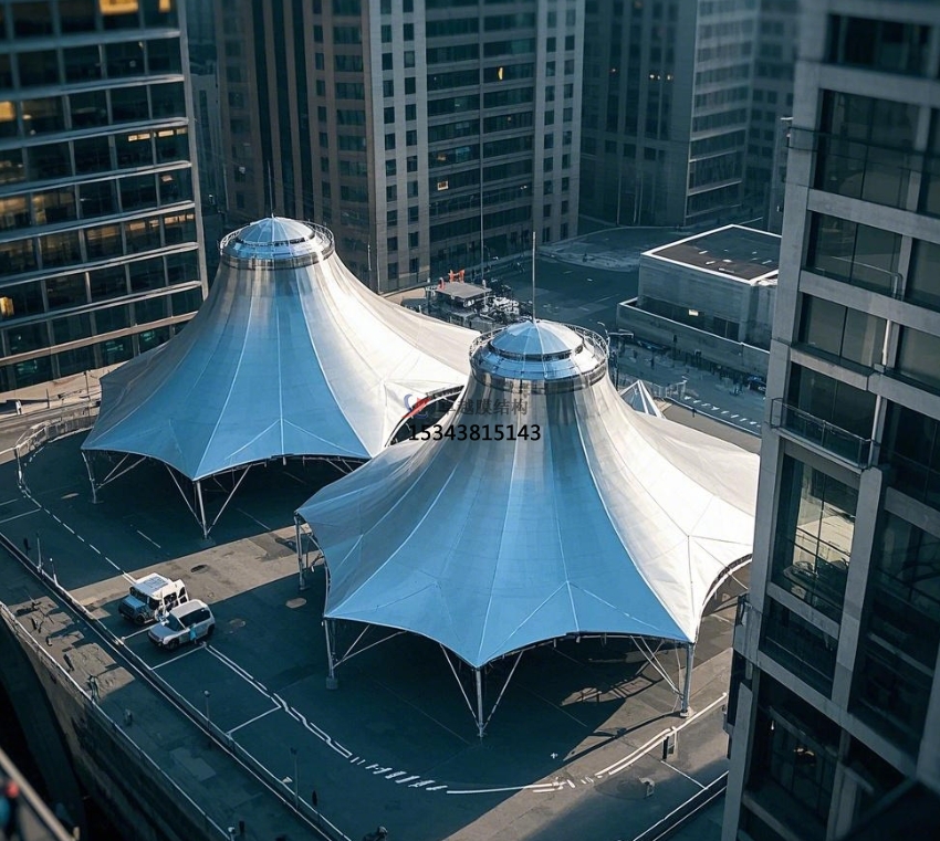 廈門<font color='red'>膜結構公司</font>【商業廣場膜結構】廈門膜結構廠家